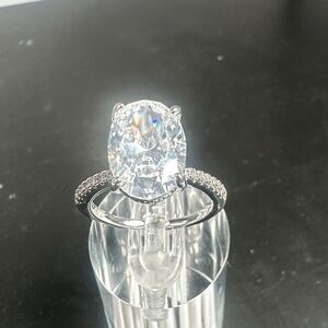 Fashion Jewelry Silver Ring Size 6